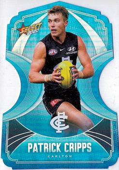 2020 Select Footy Stars - Ice Blue Diecuts #BDC17 Patrick Cripps Front